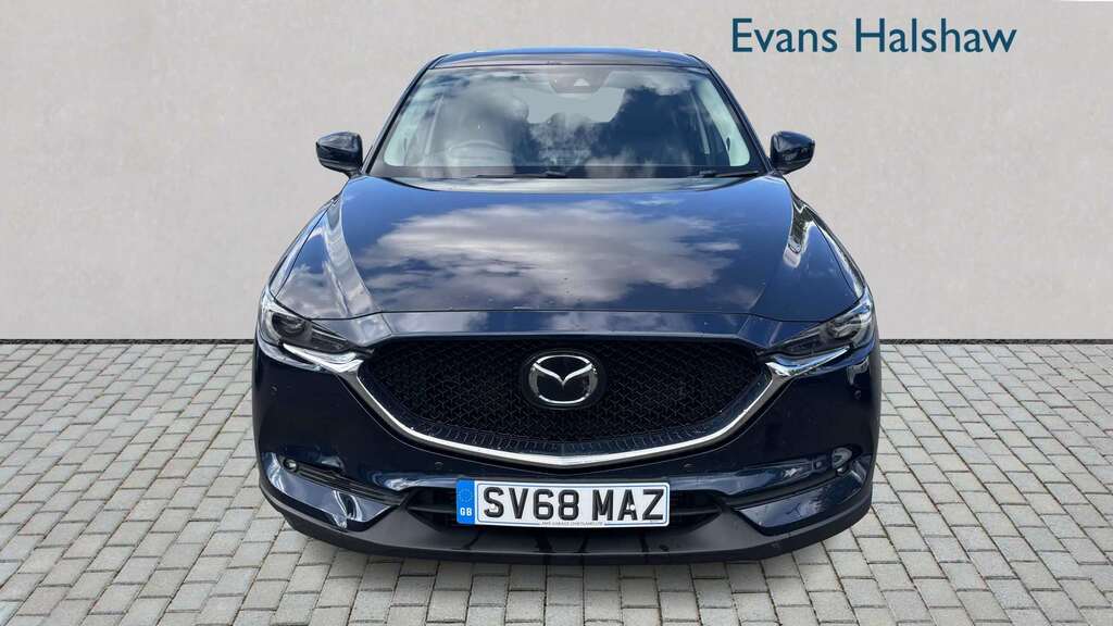Mazda CX-5 2.2D 184 Sport Nav Awd 2018 Blue #4