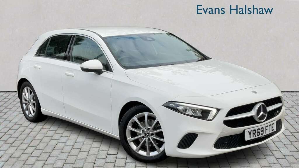 Mercedes-Benz A Class A220 Amg Line Premium White #1