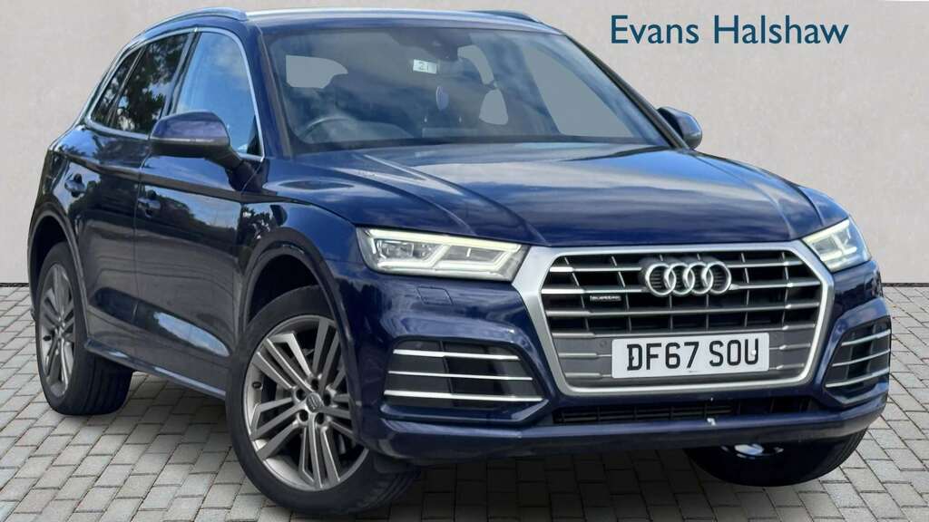 Audi Q5 Q5 S Line Black Edition 40 Tdi Quattro S-a White #1