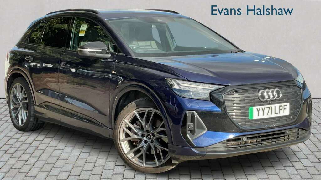 Audi Q4 E Tron 150Kw 40 82.77Kwh Edition 1 2021 Blue