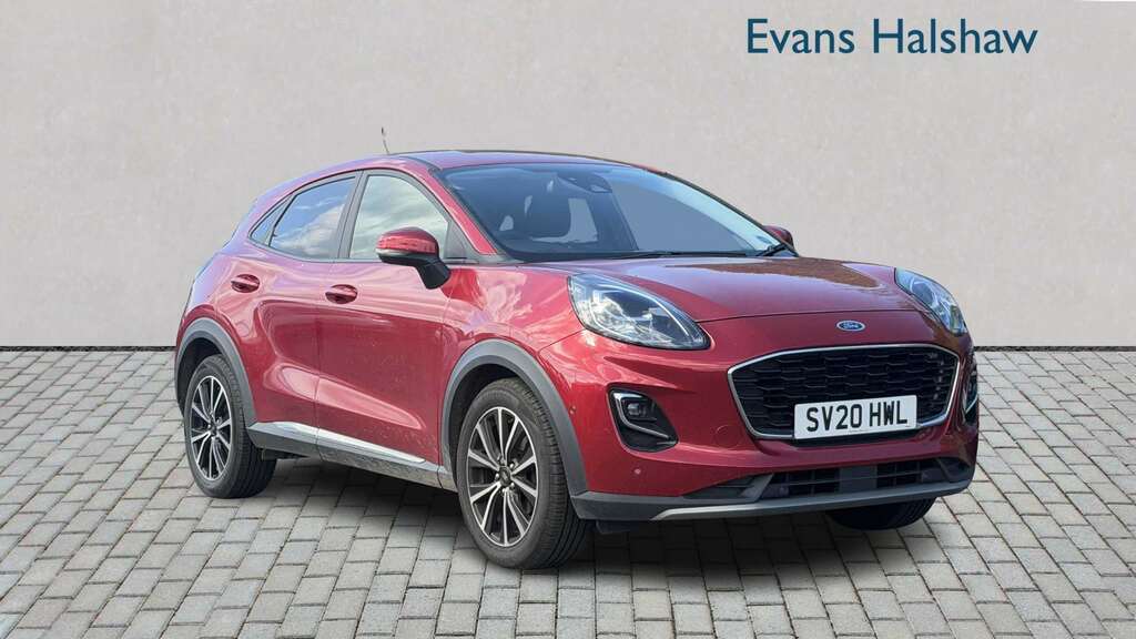 Ford Puma 1.0 Ecoboost Hybrid Mhev Titanium First Ed 202 Red