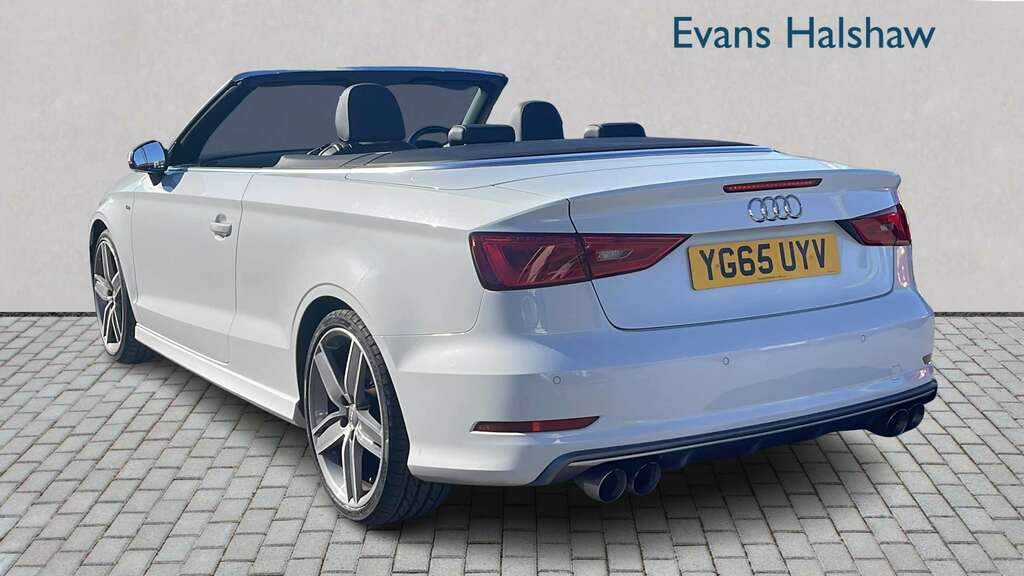 Audi A3 2.0 Tdi S Line S Tronic 2015 YG65UYV White #2