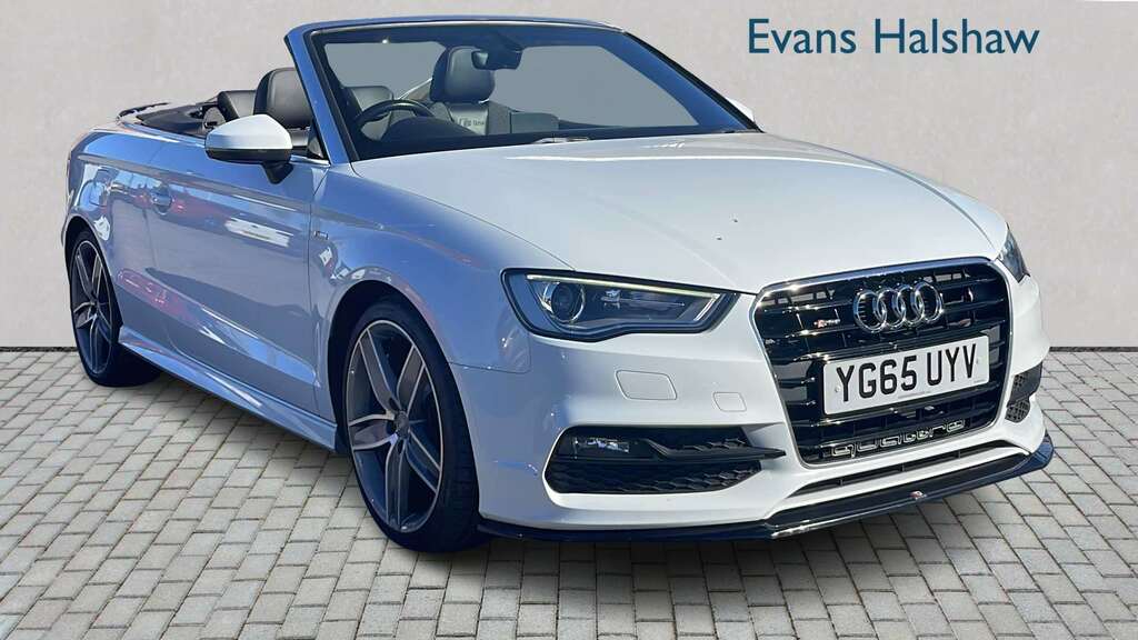 Audi A3 2.0 Tdi S Line S Tronic 2015 YG65UYV White