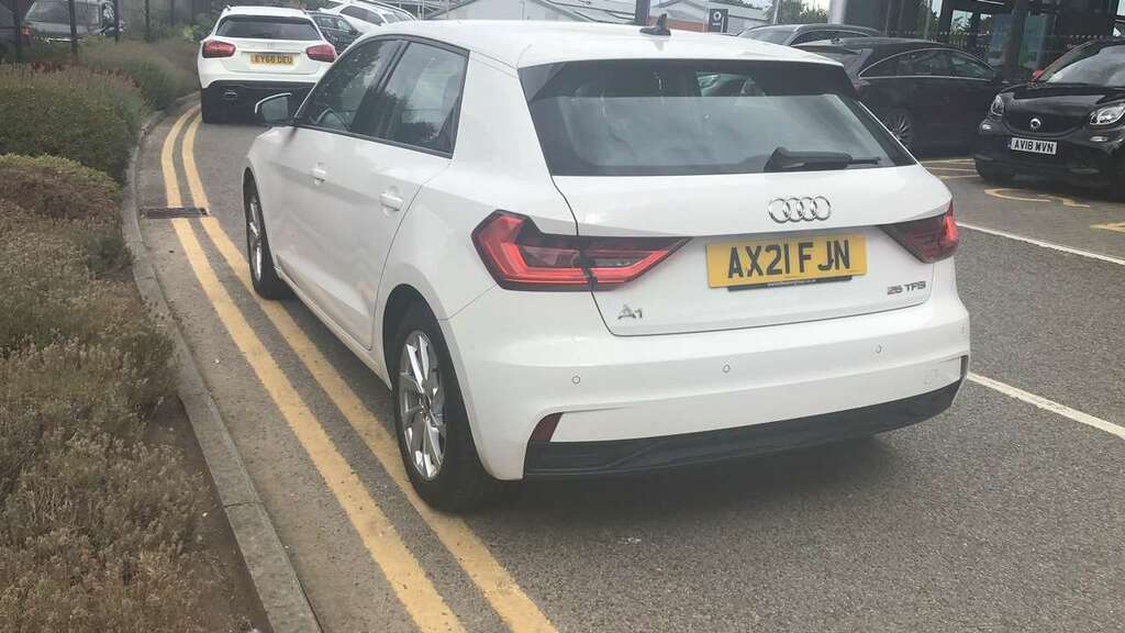 Audi A1 25 Tfsi Sport 2021 White #2