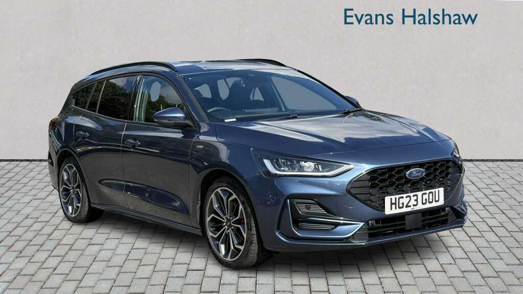 Ford Focus 1.5 Ecoblue 120 St-line X Edition 2023 Blue #3
