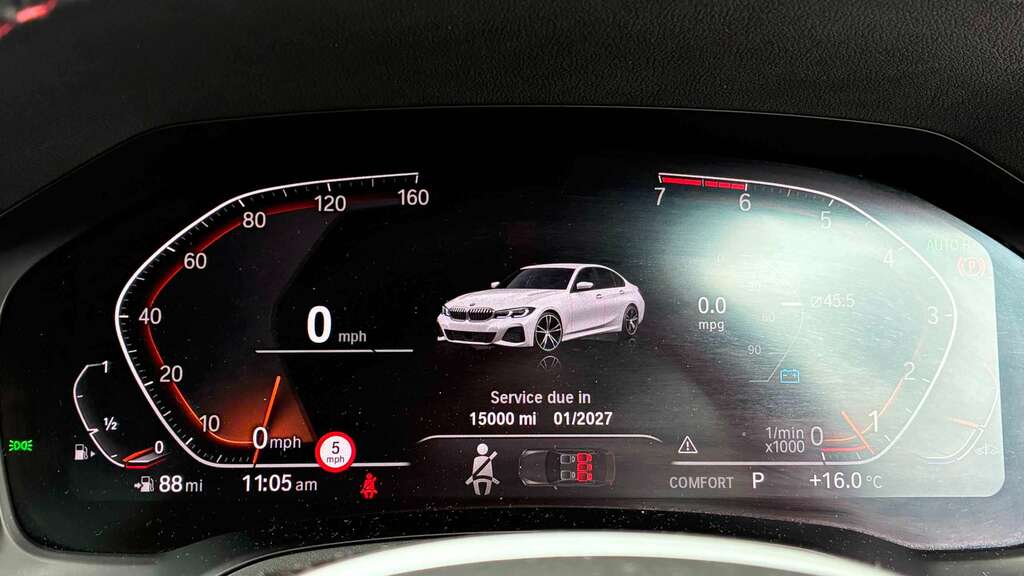 BMW 3 Series M340d Xdrive Saloon Blue #10