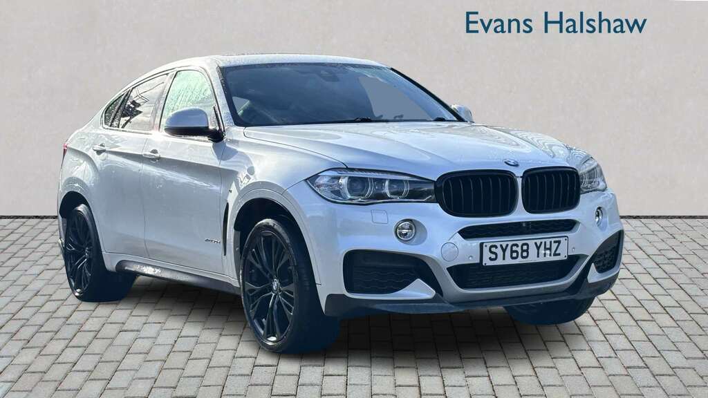 BMW X6 Xdrive40d M Sport Edition Step 2018 White