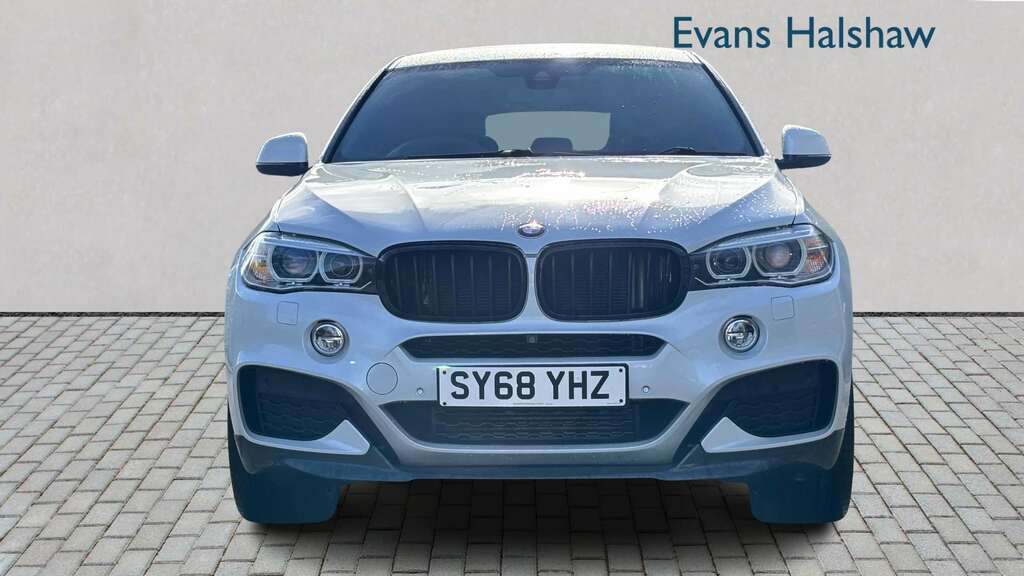 BMW X6 Xdrive40d M Sport Edition Step 2018 SY68YHZ White #4