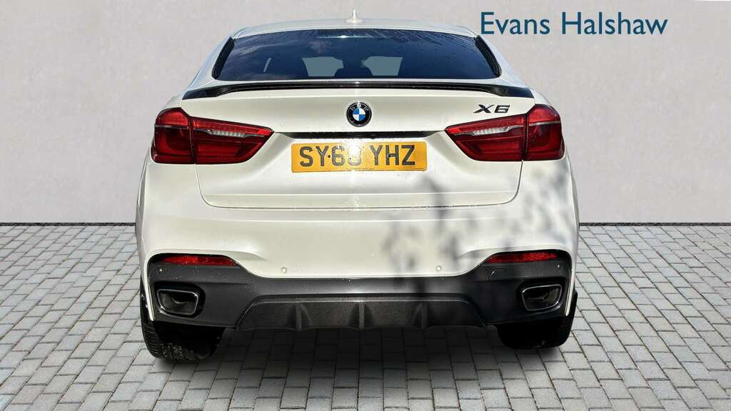BMW X6 Xdrive40d M Sport Edition Step 2018 SY68YHZ White #5