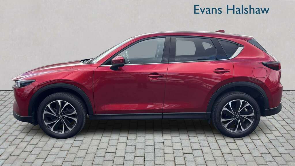 Mazda CX-5 2.0 E-skyactiv G Mhev Exclusive-line 2023 Red #3