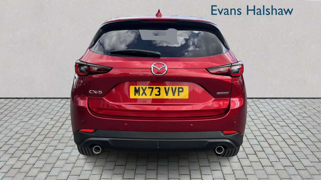 Mazda CX-5 2.0 E-skyactiv G Mhev Exclusive-line 2023 Red #5