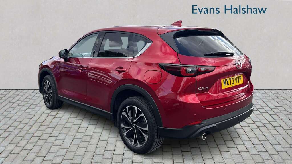 Mazda CX-5 2.0 E-skyactiv G Mhev Exclusive-line 2023 Red #2