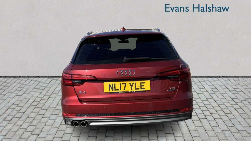 Audi A4 3.0 Tdi Quattro S Line S Tronic 2017 Red #5