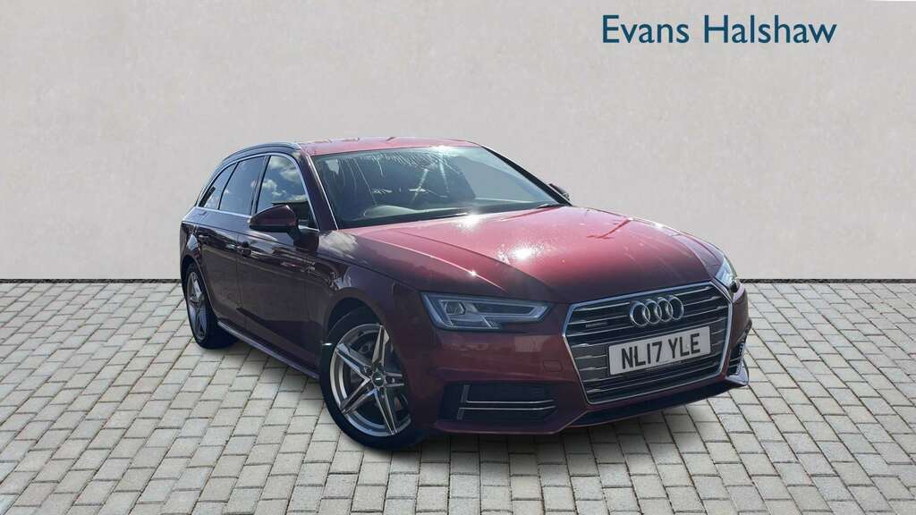 Audi A4 3.0 Tdi Quattro S Line S Tronic 2017 Red