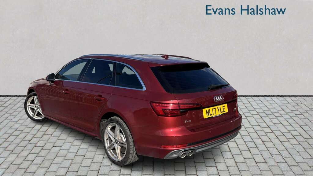 Audi A4 3.0 Tdi Quattro S Line S Tronic 2017 Red #2