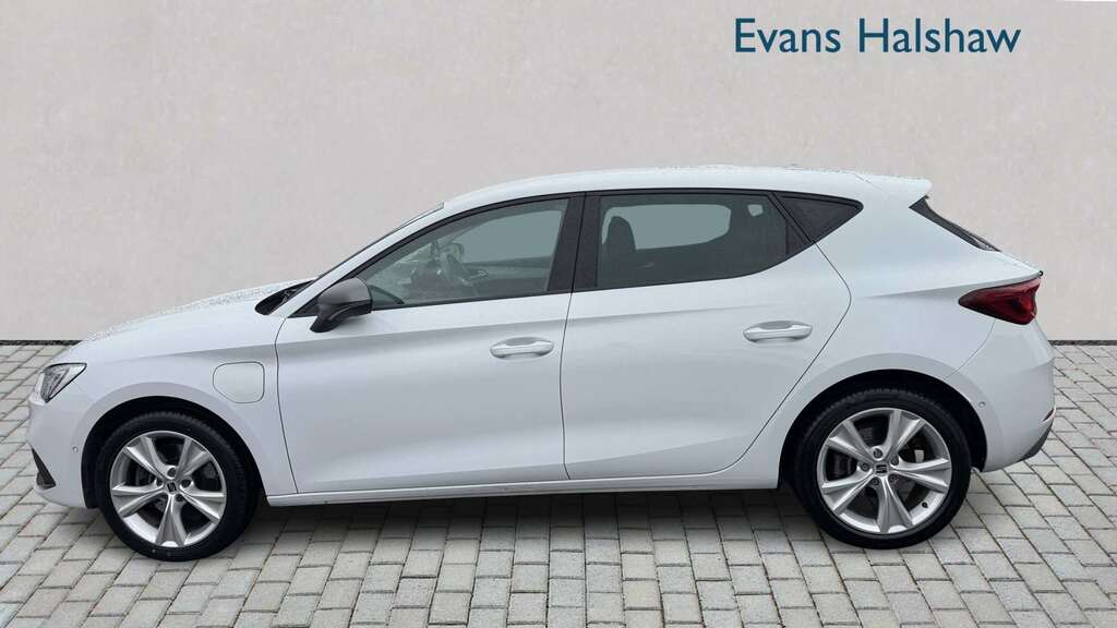 Seat Leon 1.4 Ehybrid Fr Dsg 2021 White #4