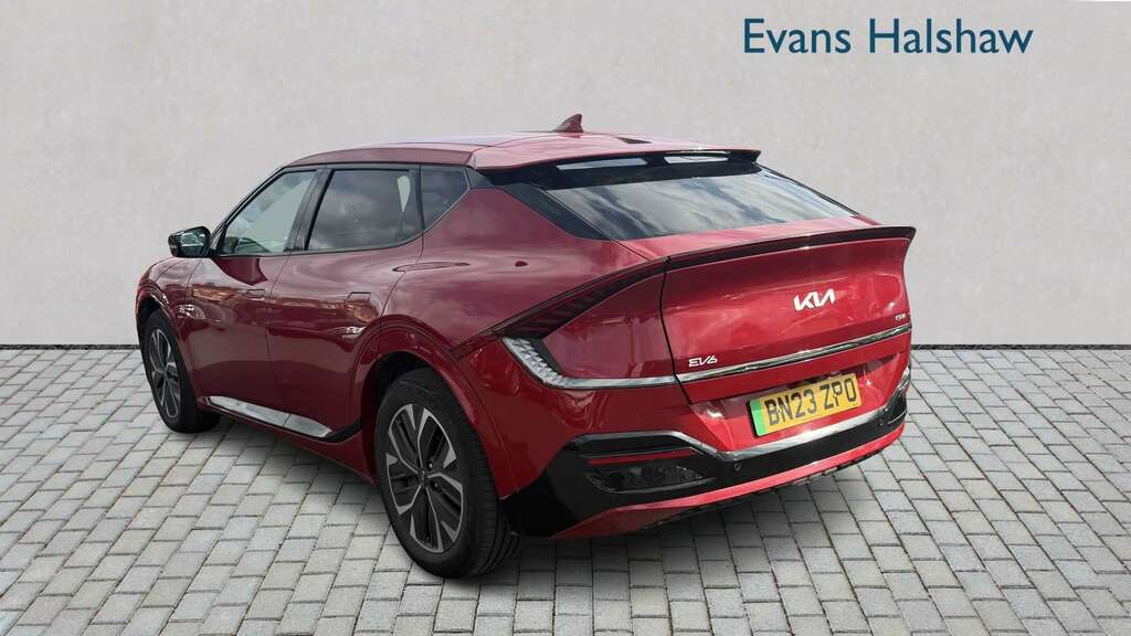 Kia EV6 236Kw Gt Line 77.4Kwh Awd 2023 Red #4
