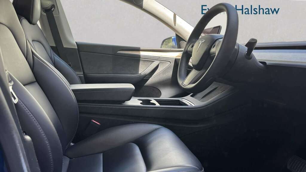 Tesla Model Y Long Range Awd 2023 Blue #3
