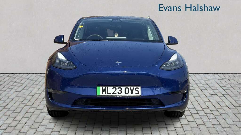 Tesla Model Y Long Range Awd 2023 Blue #4