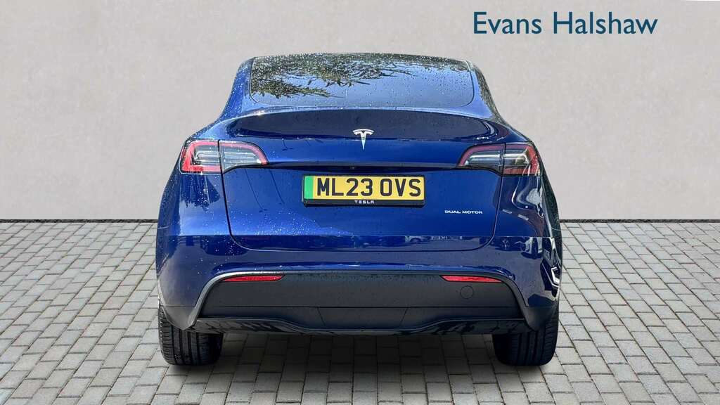 Tesla Model Y Long Range Awd 2023 Blue #5