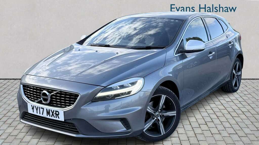 Volvo V40 T2 122 R Design Nav Plus 2017 Grey #3
