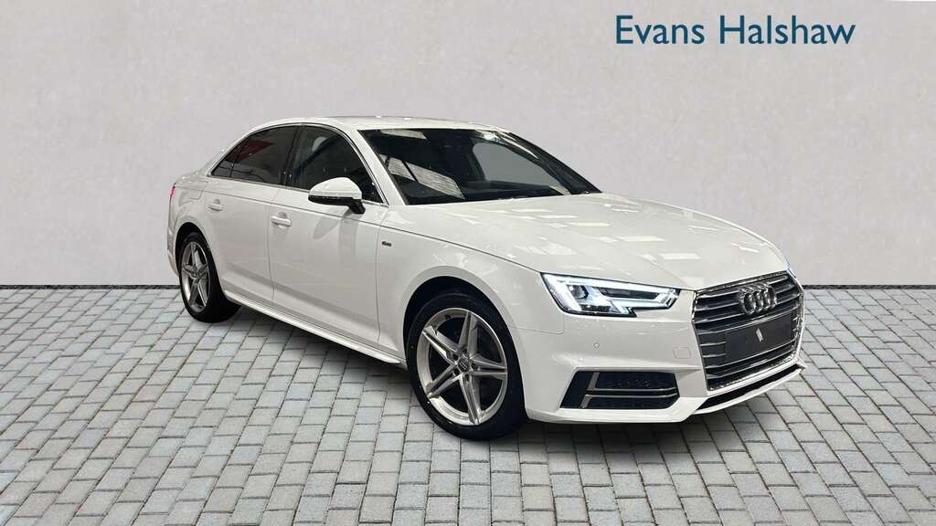Audi A4 1.4T Fsi S Line Leatheralctech Pack 2018 White