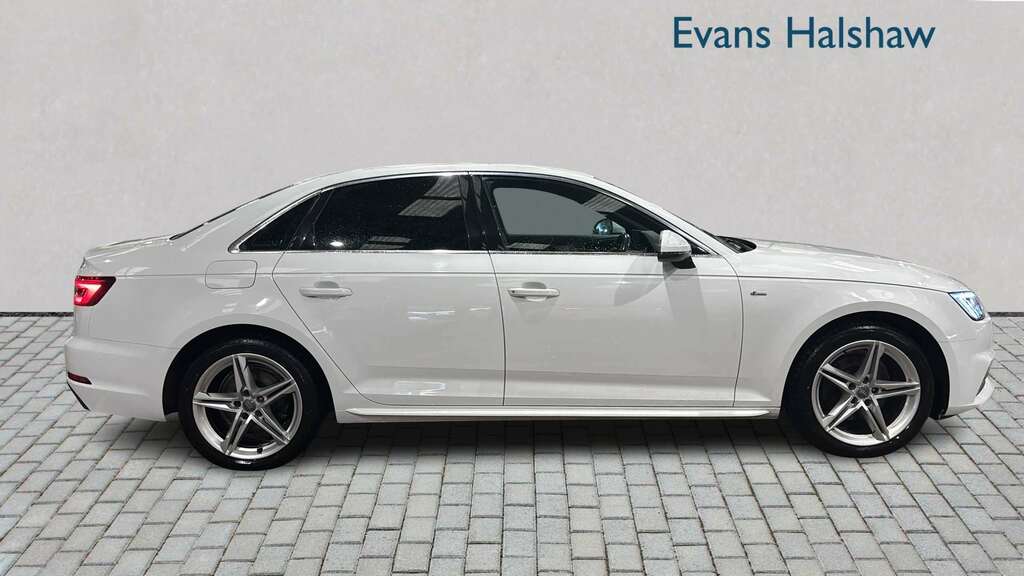 Audi A4 1.4T Fsi S Line Leatheralctech Pack 2018 White #3