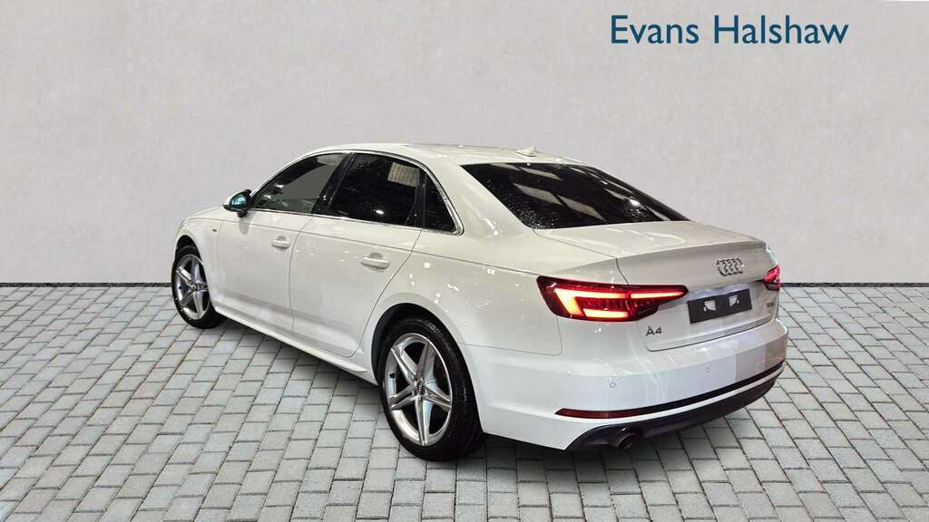 Audi A4 1.4T Fsi S Line Leatheralctech Pack 2018 White #2