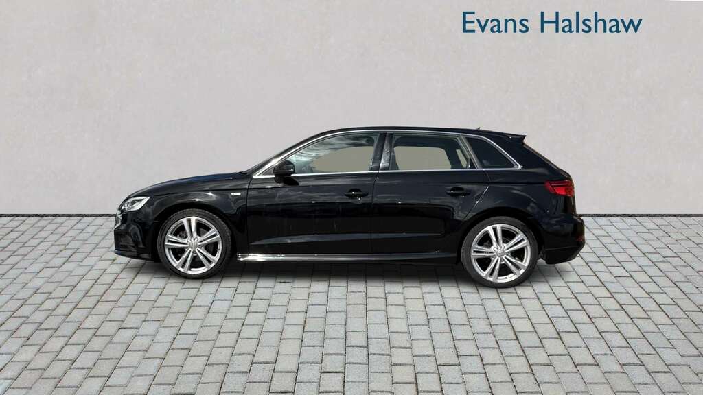 Audi A3 2.0 Tfsi S Line Tech Pack 2018 Black #6