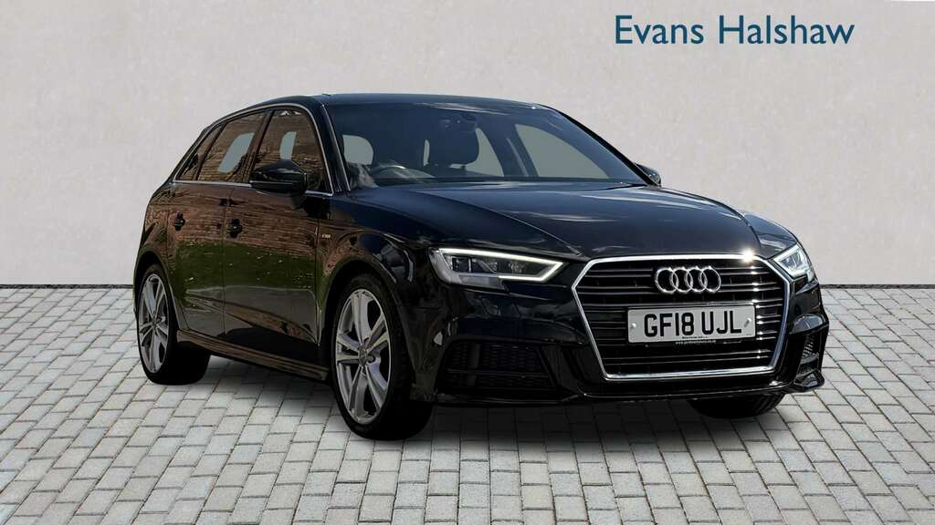 Audi A3 2.0 Tfsi S Line Tech Pack 2018 Black