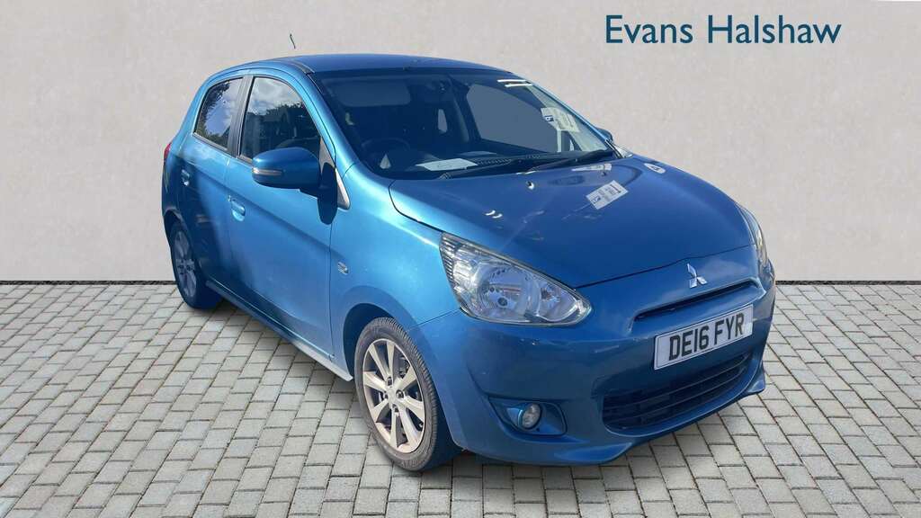 Mitsubishi Mirage 1.2 Attivo 2016 Blue