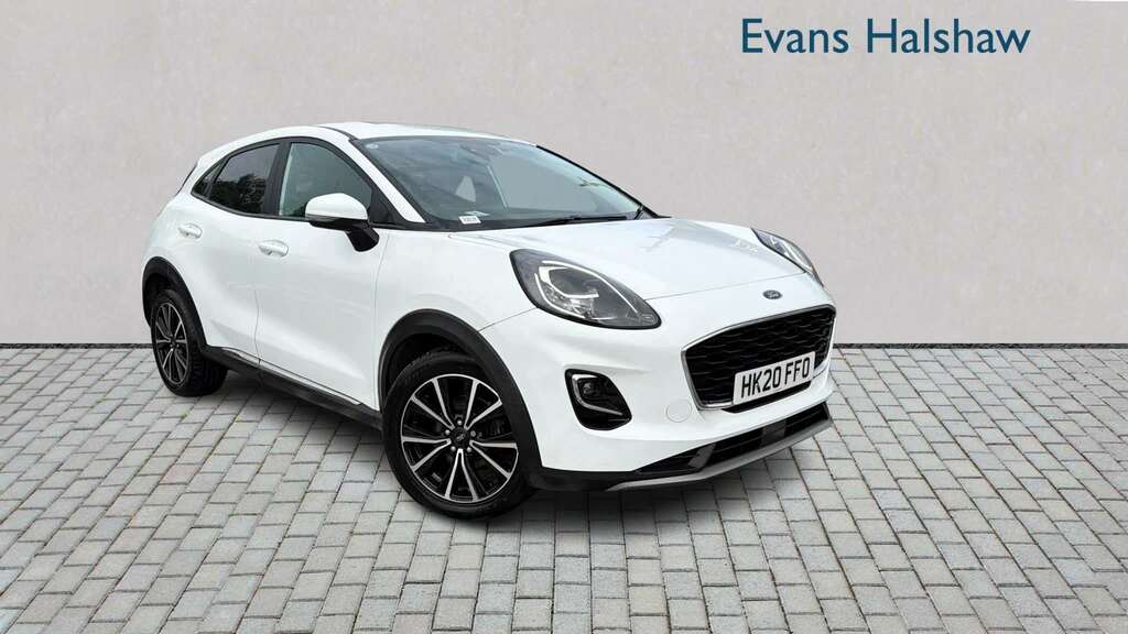 Ford Puma 1.0 Ecoboost Hybrid Mhev Titanium 2020 White