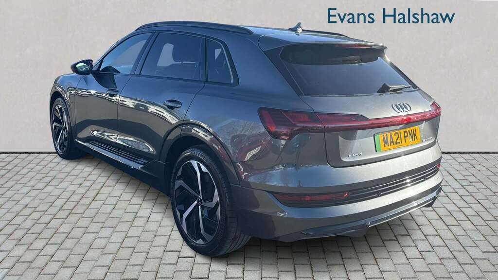 Audi E-tron 300Kw 55 Quattro 95Kwh Black Edition 2021 Grey #2