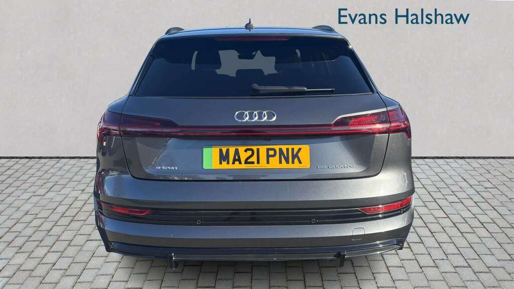 Audi E-tron 300Kw 55 Quattro 95Kwh Black Edition 2021 Grey #5