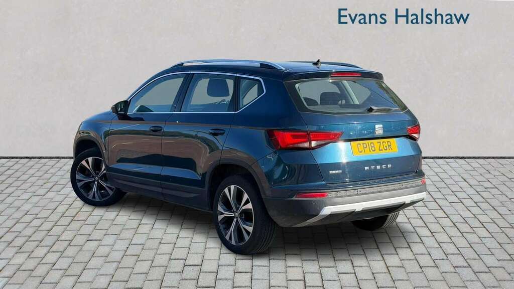 Seat Ateca 1.0 Tsi Ecomotive Se Technology 2018 Blue #3