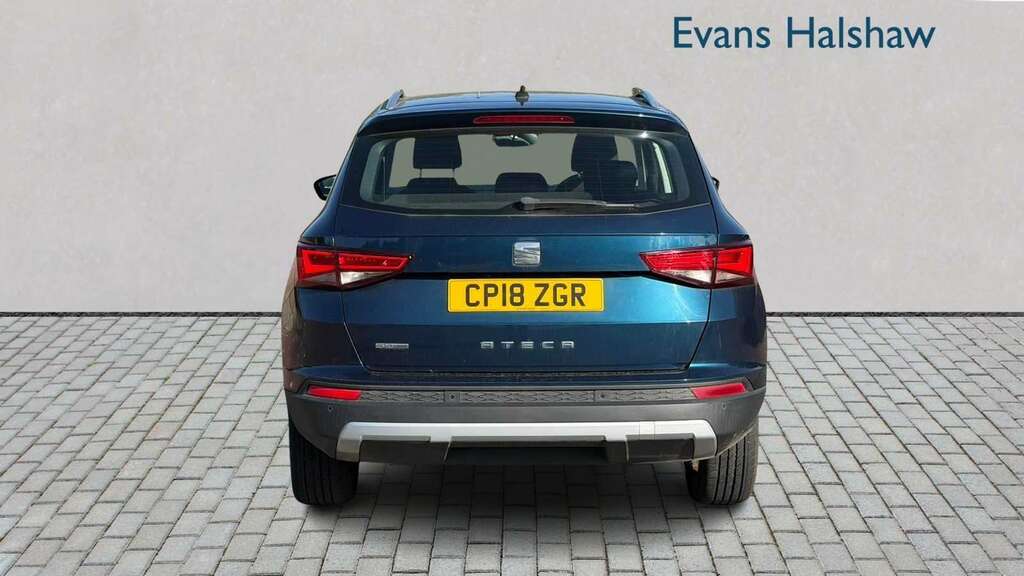 Seat Ateca 1.0 Tsi Ecomotive Se Technology 2018 Blue #4