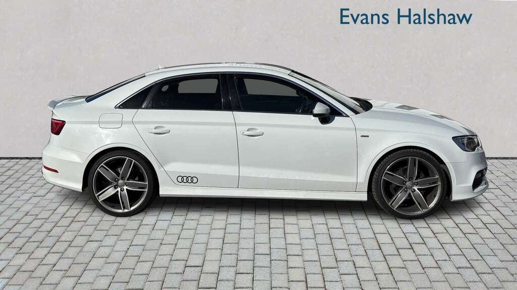 Audi A3 2.0 Tdi S Line S Tronic 2014 White #3