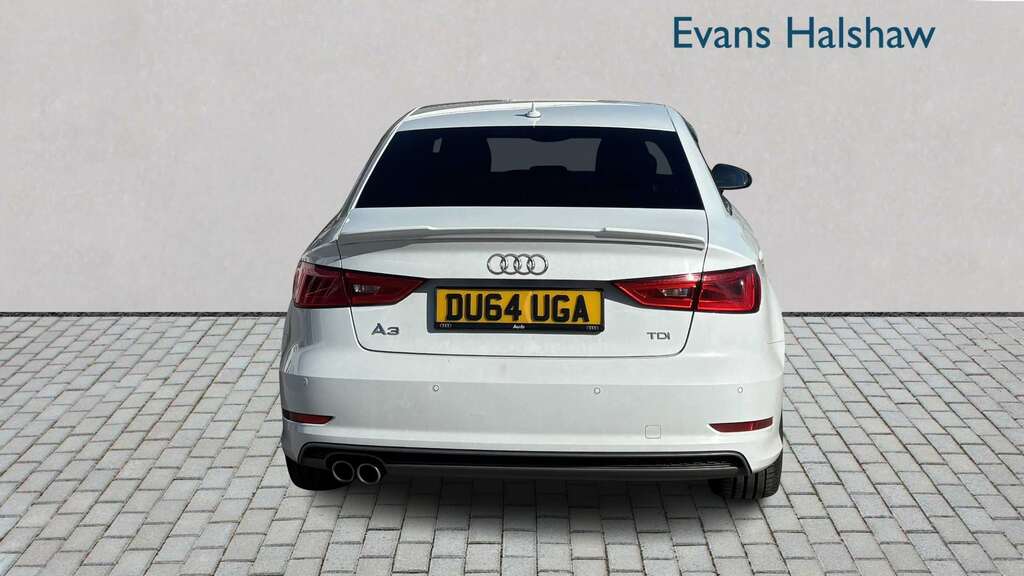 Audi A3 2.0 Tdi S Line S Tronic 2014 White #5