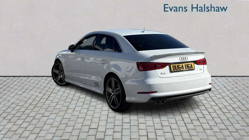 Audi A3 2.0 Tdi S Line S Tronic 2014 White #2