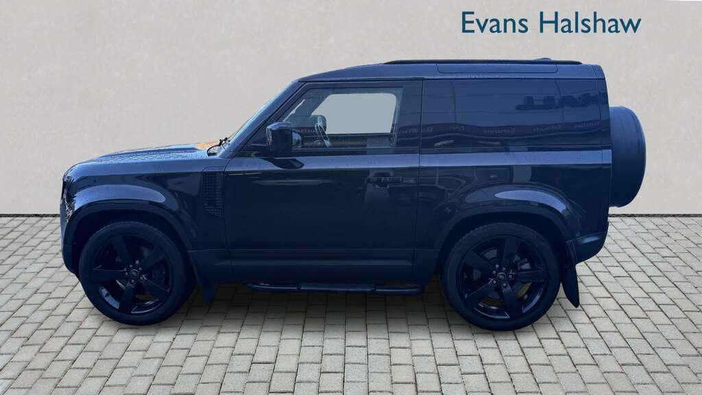 Land Rover Defender 90 3.0 D250 Hard Top Se 2023 Black #4