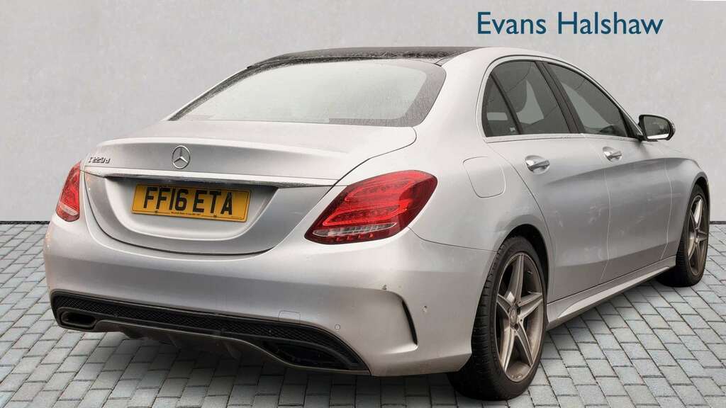 Mercedes-Benz C Class C300 Amg Line Premium White #3