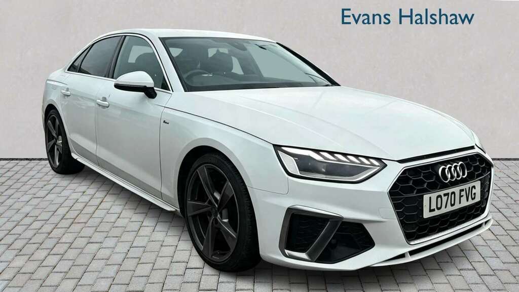 Audi A4 35 Tdi S Line S Tronic 2021 White