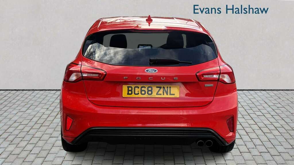 Ford Focus 1.0 Ecoboost 125 St-line 2019 Red #3