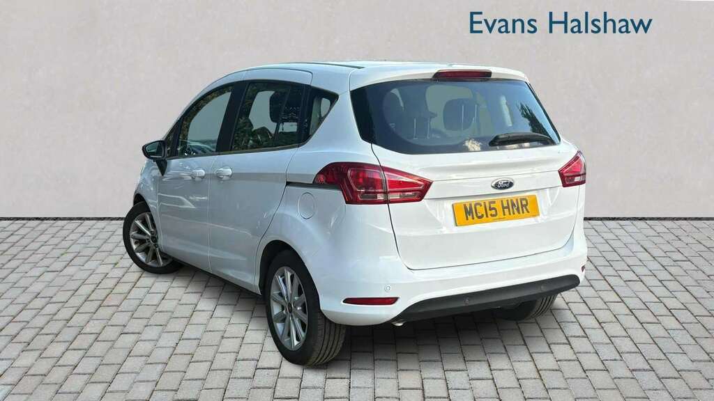 Ford B-Max 1.0 Ecoboost Titanium 2015 White #2