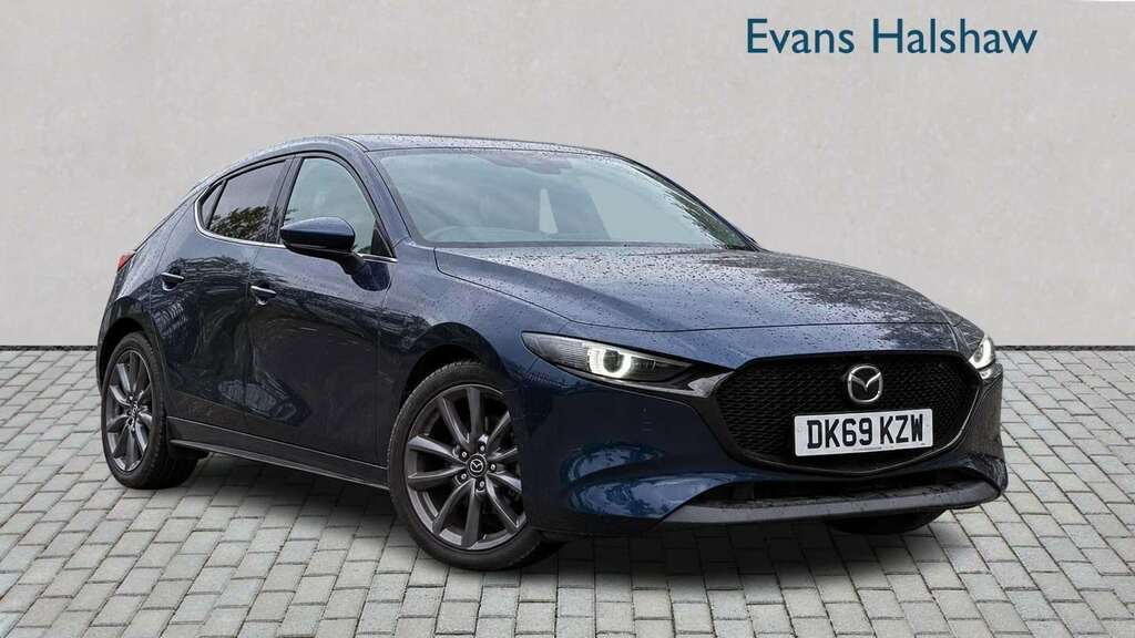 Mazda 3 2.0 Skyactiv G Mhev Gt Sport Tech 2019 Blue