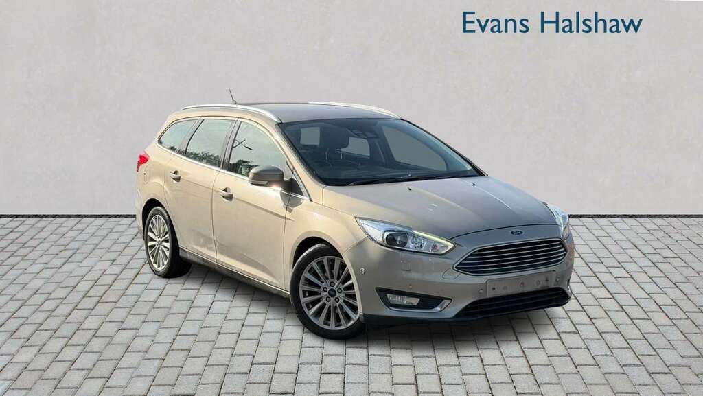 Ford Focus 1.0 Ecoboost 125 Titanium X 2017 Silver
