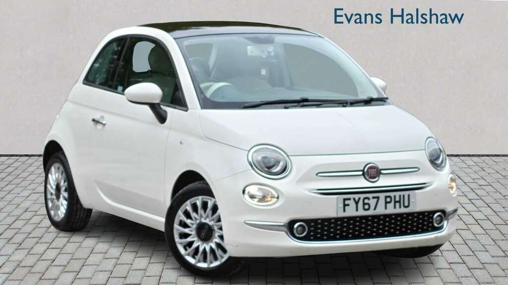Fiat 500 1.2 Lounge Dualogic 2017 White