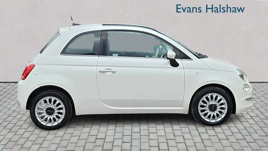 Fiat 500 1.2 Lounge Dualogic 2017 White #4