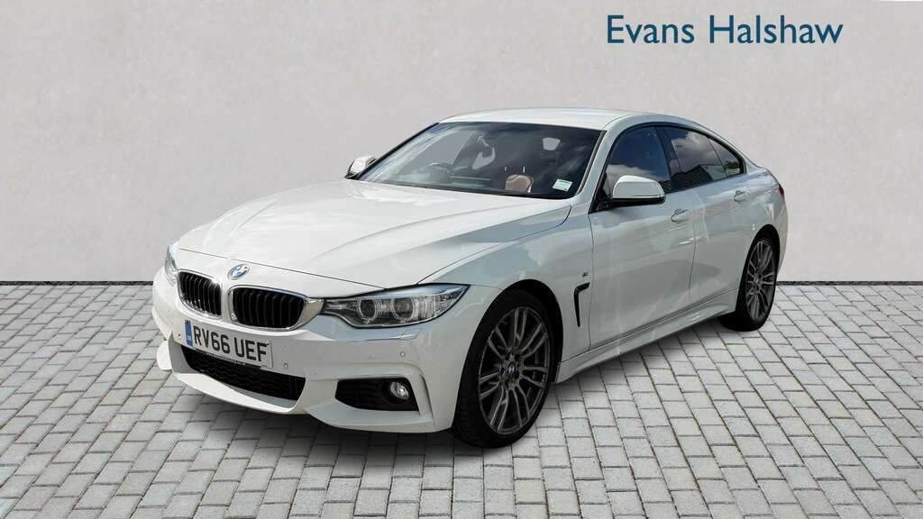 BMW 4 Series 420D 190 M Sport Professional Media 2 White #2