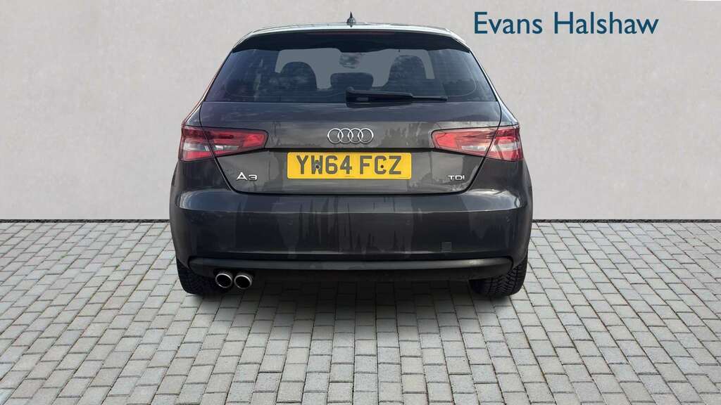 Audi A3 2.0 Tdi S Line Sportback Euro 6 Silver #5